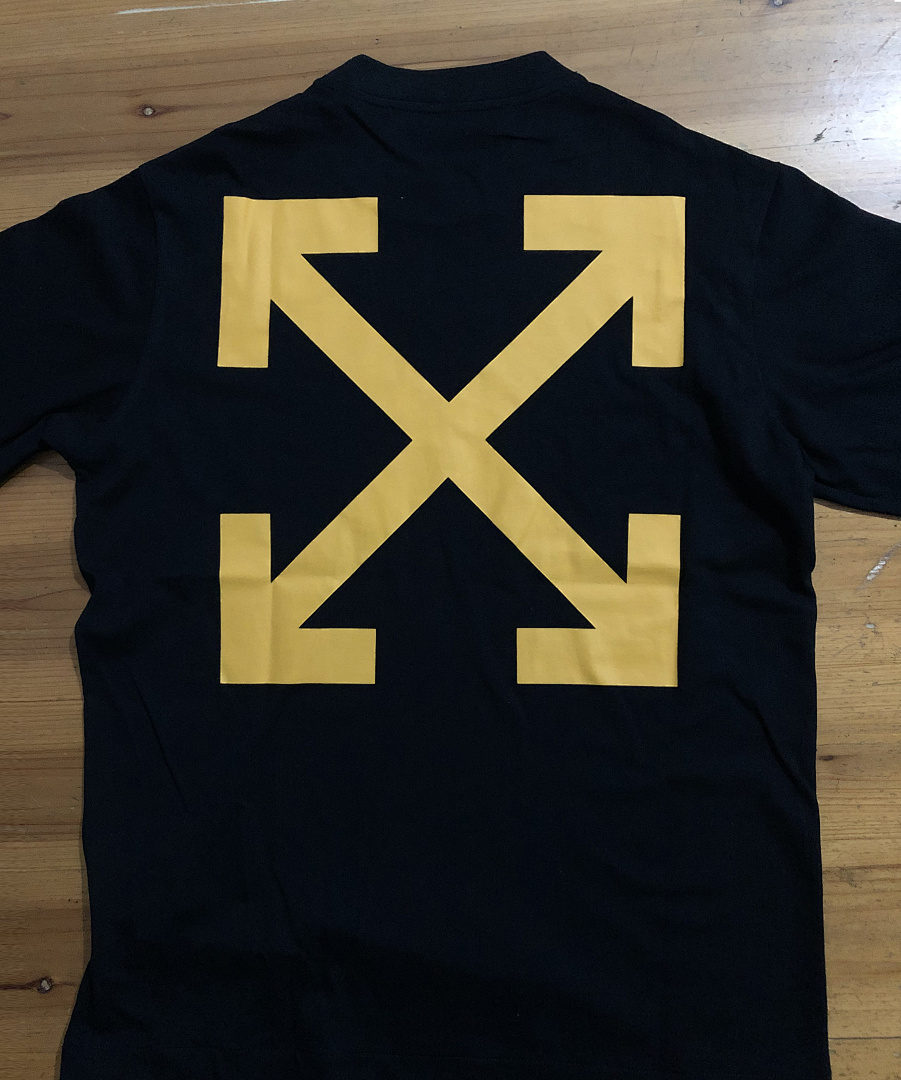 Off-White OW T-Shirt Yellow (Oil Painting, P20, Https://Item.Taobao.Com/Item.Htm?Ft=T&Id=) - Image 3