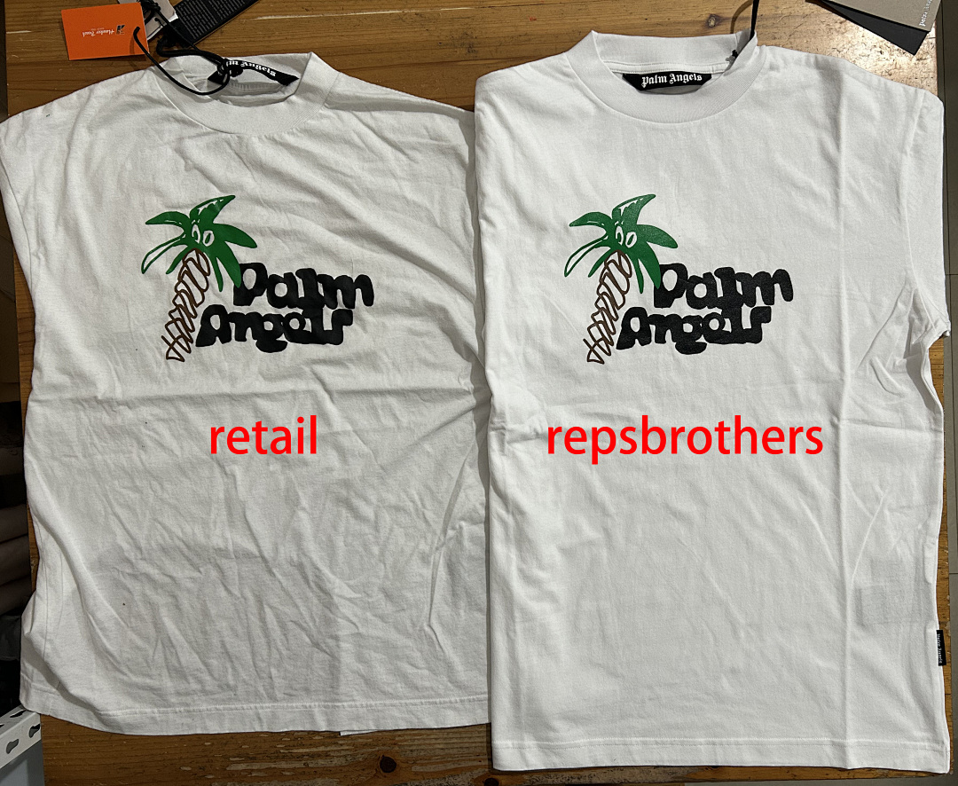 Palm Angels PA Sketchy Tshirt, P19, Https://Item.Taobao.Com/Item.Htm?Ft=T&Id= - Image 3