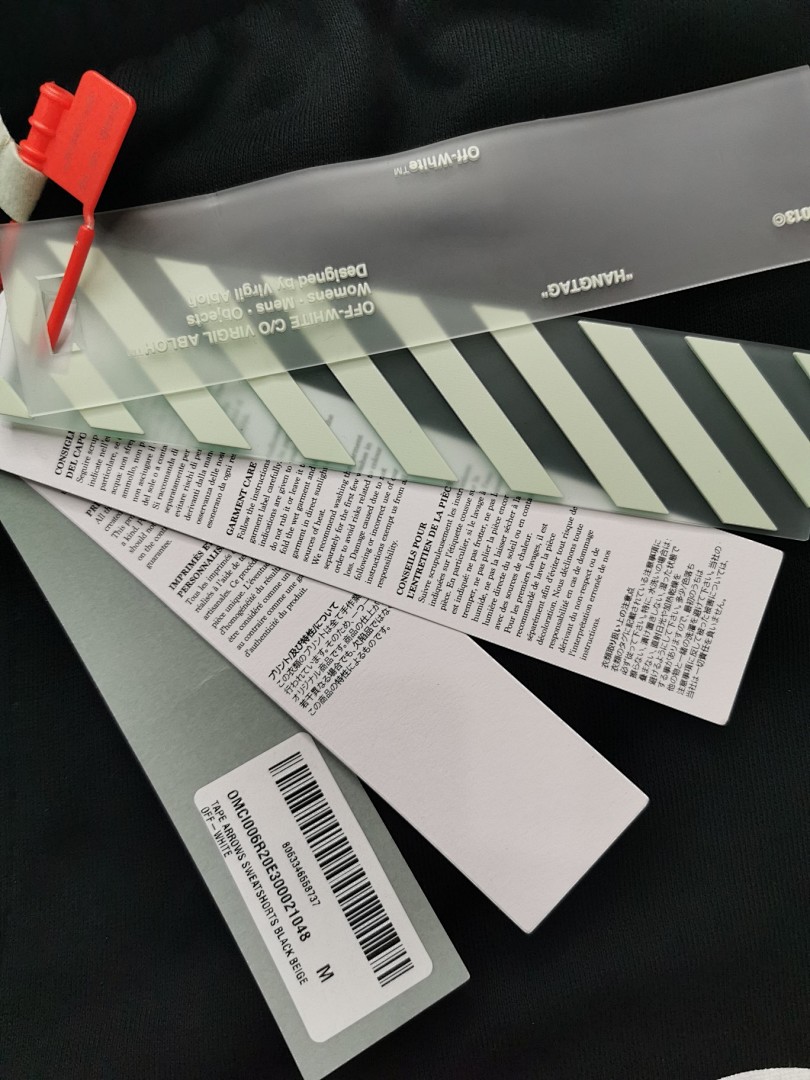Off-White OW Shorts Yellow Gum Strap, P20, Https://Item.Taobao.Com/Item.Htm?Ft=T&Id= - Image 7