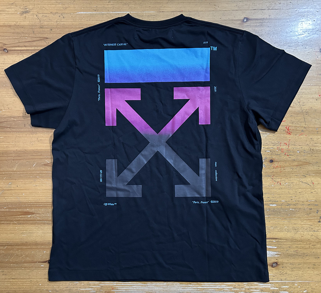 Off-White OW T-Shirt Gradient Top, P20, Https://Item.Taobao.Com/Item.Htm?Ft=T&Id=
