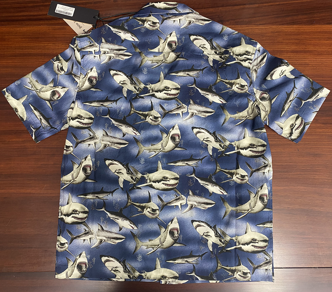 Palm Angels Shark Shirt, P30, Https://Item.Taobao.Com/Item.Htm?Ft=T&Id= - Image 4