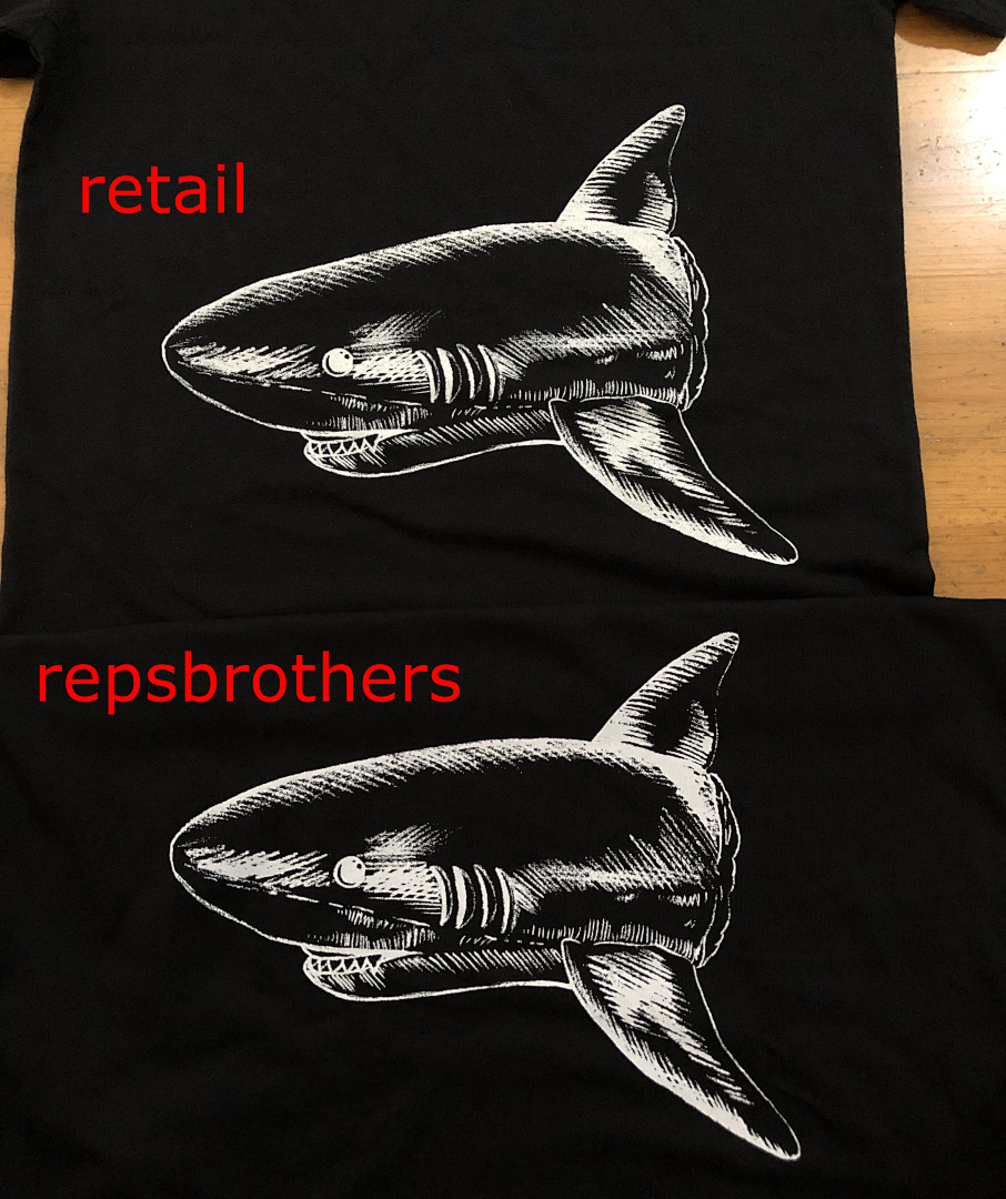 Palm Angels PA Broken Shark Tshirt, P19, Https://Item.Taobao.Com/Item.Htm?Ft=T&Id= - Image 5