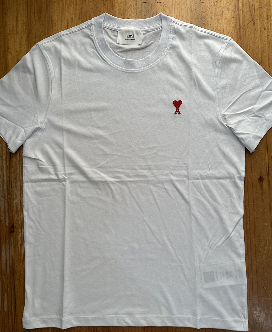 AMI Small Red Heart Tshirts, P15, Https://Item.Taobao.Com/Item.Htm?Ft=T&Id= - Image 3