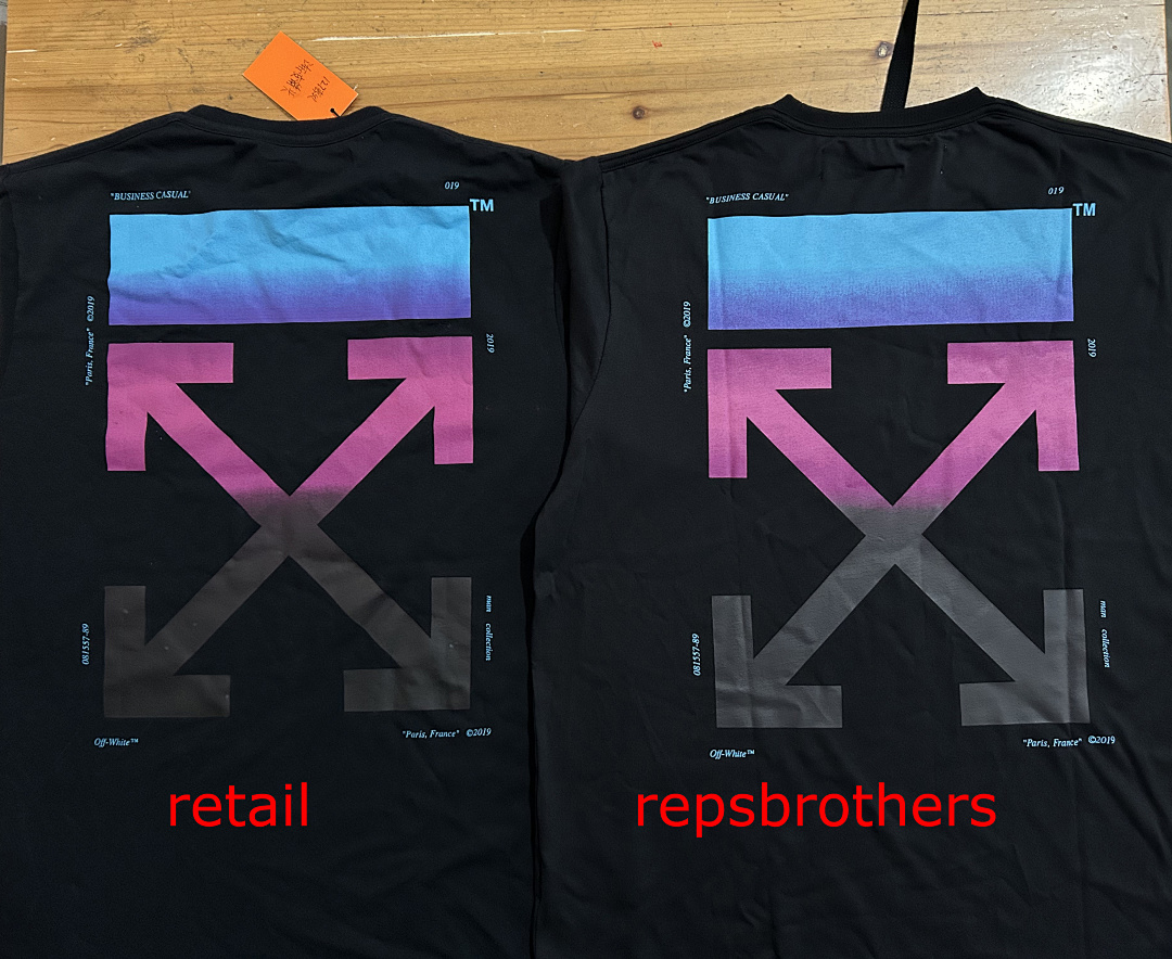 Off-White OW T-Shirt Gradient Top, P20, Https://Item.Taobao.Com/Item.Htm?Ft=T&Id= - Image 4