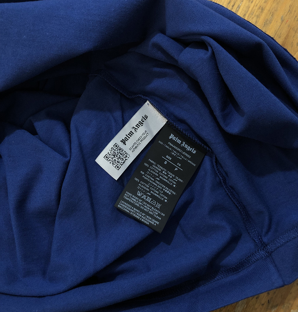 Palm Angels PA Yellow Letters Oversize Tshirt, P19, Https://Item.Taobao.Com/Item.Htm?Ft=T&Id= - Image 6