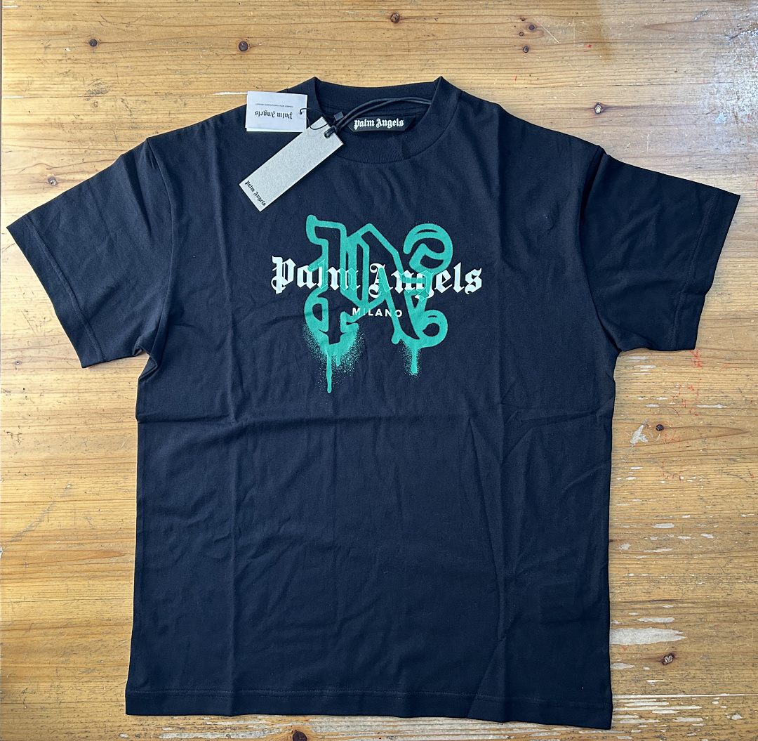 Palm Angels PA New Sprayed Tshirt, P19, Https://Item.Taobao.Com/Item.Htm?Ft=T&Id= - Image 14
