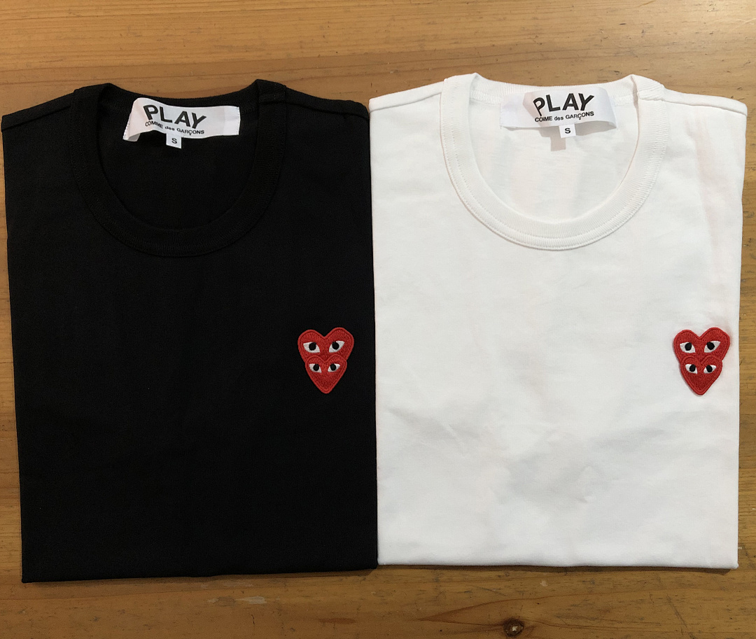 Comme des Garcons Double Red Hearts Tshirt, P14, Https://Item.Taobao.Com/Item.Htm?Ft=T&Id= - Image 3