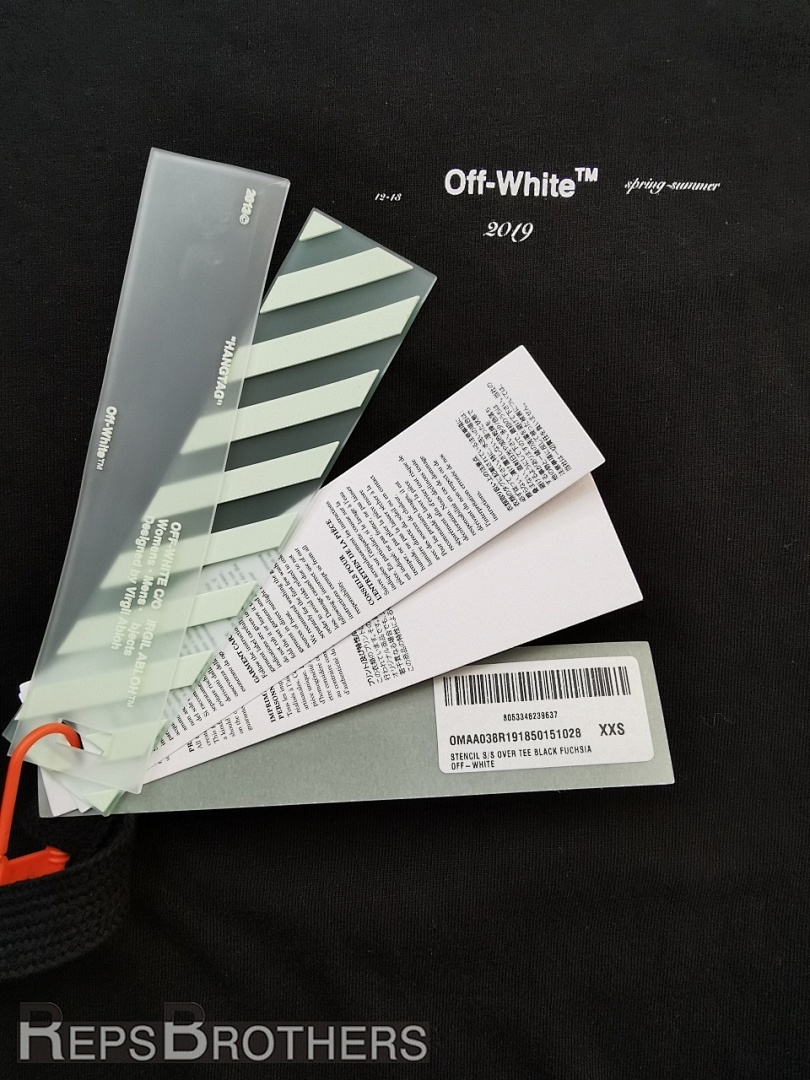 Off-White OW T-Shirt Black Pink Top, P20, Https://Item.Taobao.Com/Item.Htm?Ft=T&Id= - Image 7