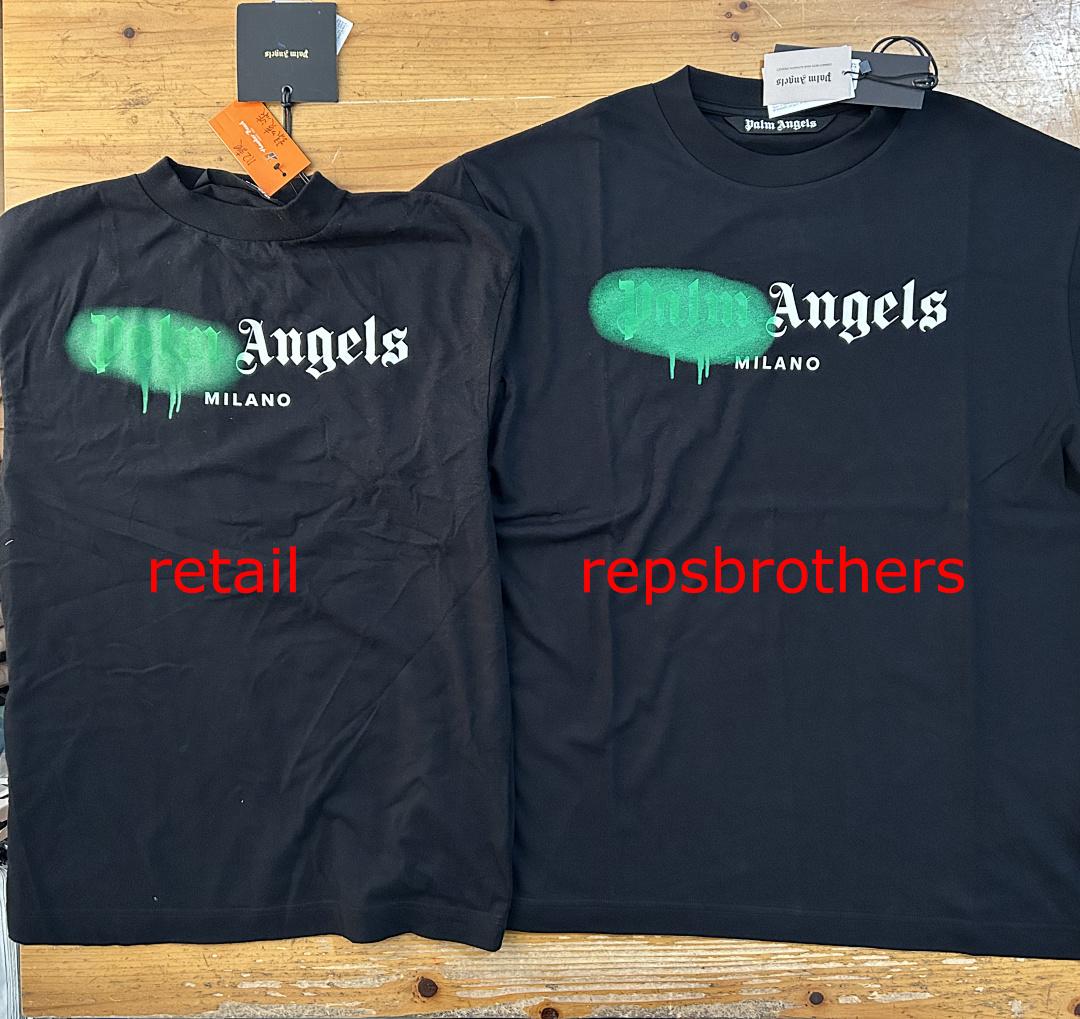 Palm Angels PA Sprayed Tshirt, P19, Https://Item.Taobao.Com/Item.Htm?Ft=T&Id= - Image 5