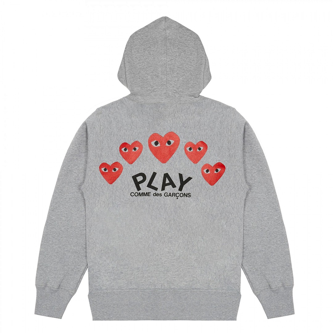 Comme des Garcons Hooded Sweatshirt With 5 Heart, P26, Https://Item.Taobao.Com/Item.Htm?Ft=T&Id= - Image 4
