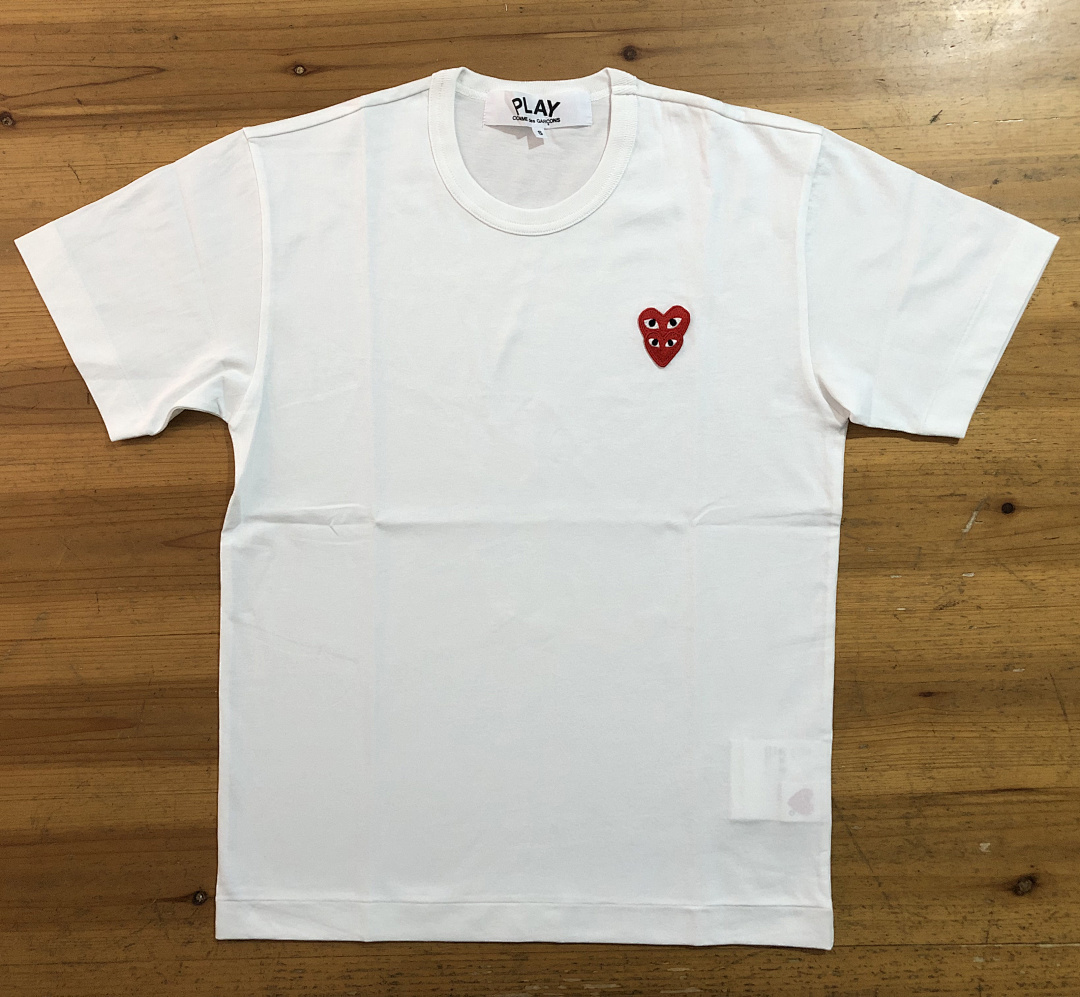 Comme des Garcons Double Red Hearts Tshirt, P14, Https://Item.Taobao.Com/Item.Htm?Ft=T&Id= - Image 5