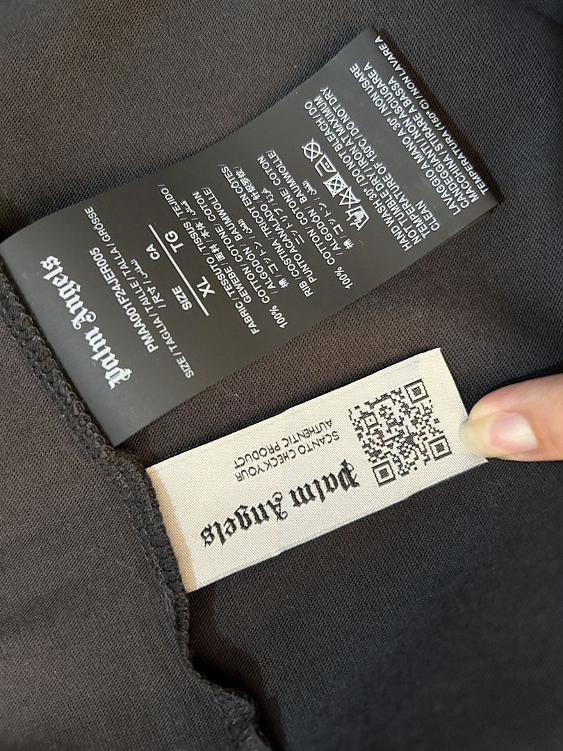 Palm Angels PA College Classic Tshirt, P19, Https://Item.Taobao.Com/Item.Htm?Ft=T&Id= - Image 6