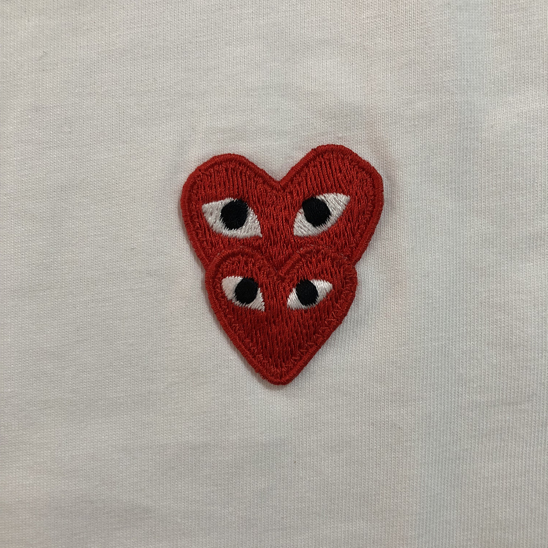 Comme des Garcons Double Red Hearts Tshirt, P14, Https://Item.Taobao.Com/Item.Htm?Ft=T&Id= - Image 6