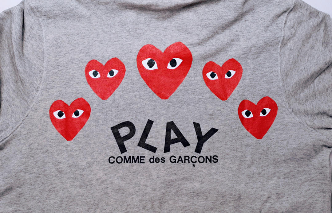 Comme des Garcons Hooded Sweatshirt With 5 Heart, P26, Https://Item.Taobao.Com/Item.Htm?Ft=T&Id= - Image 3