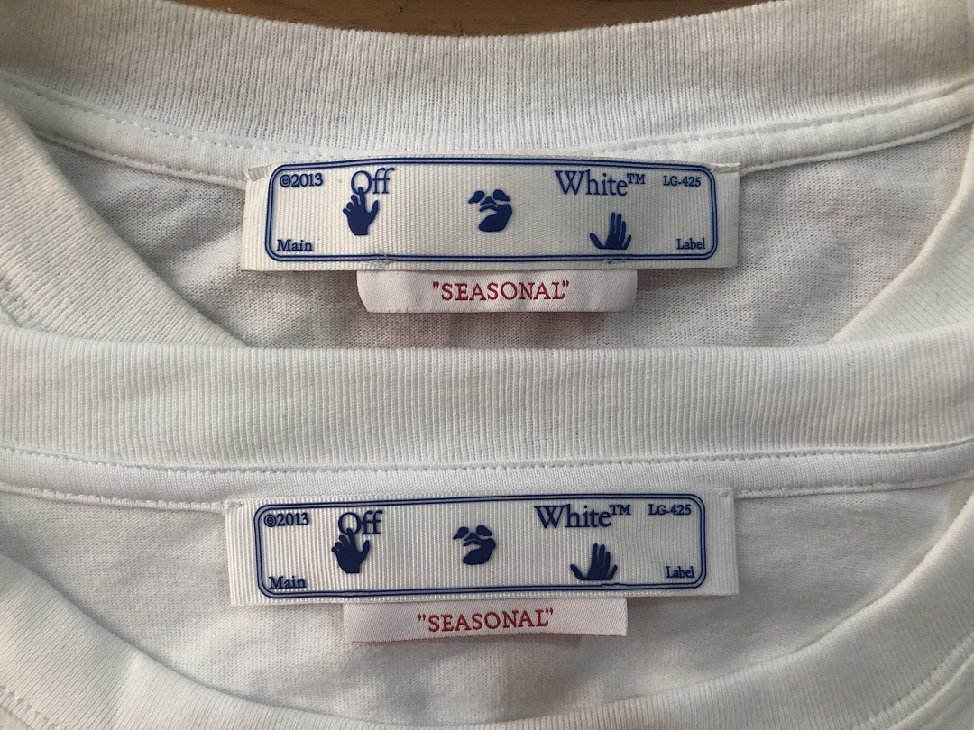 Off-White OW T-Shirt Oversize Fit Leaf Embroidered (White, P20, Https://Item.Taobao.Com/Item.Htm?Ft=T&Id=) - Image 8