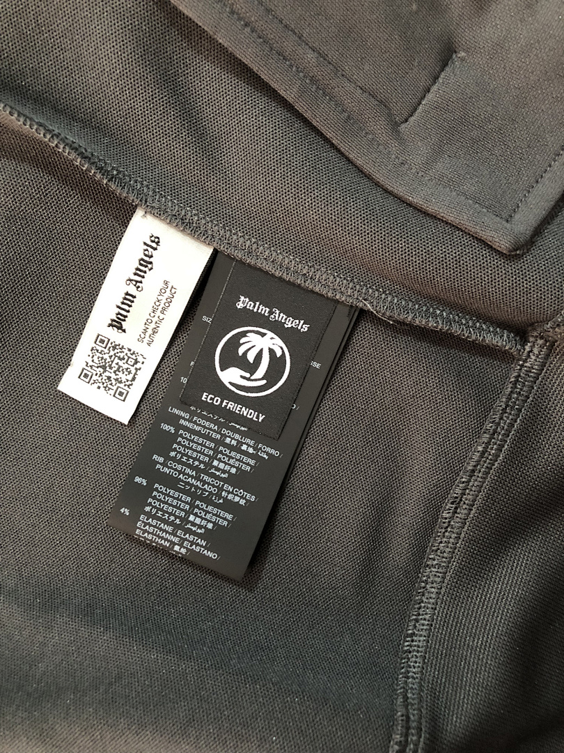Palm Angels PA Dark Grey Jacket, P28, Https://Item.Taobao.Com/Item.Htm?Ft=T&Id= - Image 8