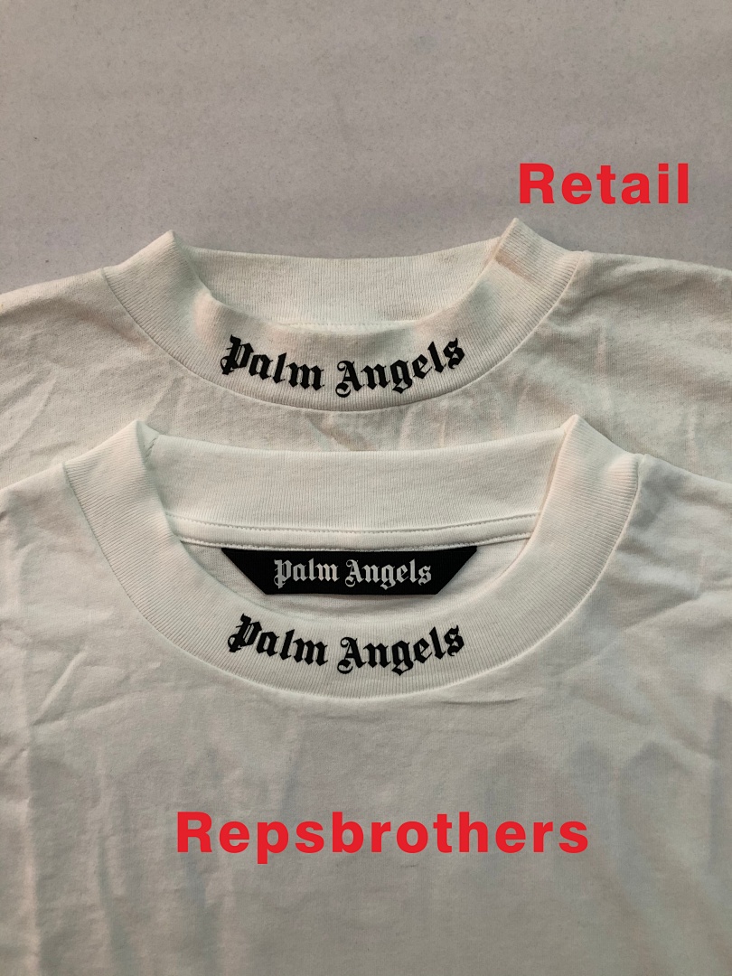 Palm Angels Letters Neckline Oversize Tshirt, P19, Https://Item.Taobao.Com/Item.Htm?Ft=T&Id= - Image 11