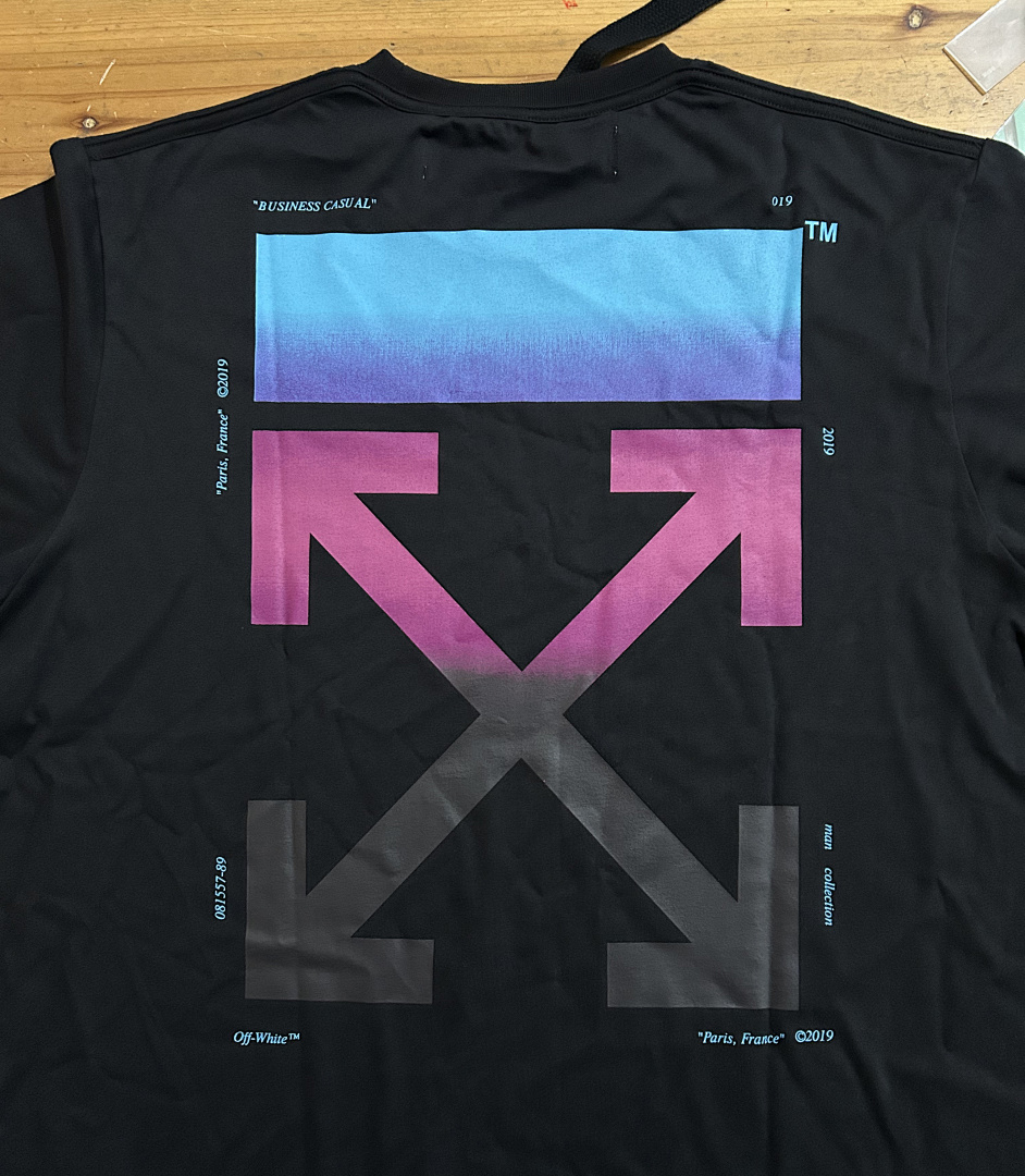 Off-White OW T-Shirt Gradient Top, P20, Https://Item.Taobao.Com/Item.Htm?Ft=T&Id= - Image 6