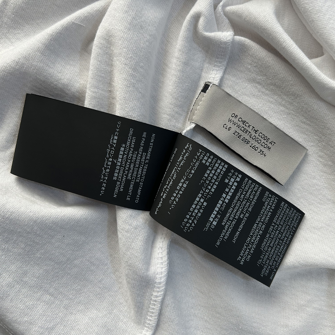 Palm Angels PA New Sprayed White Tshirt, P19, Https://Item.Taobao.Com/Item.Htm?Ft=T&Id= - Image 11