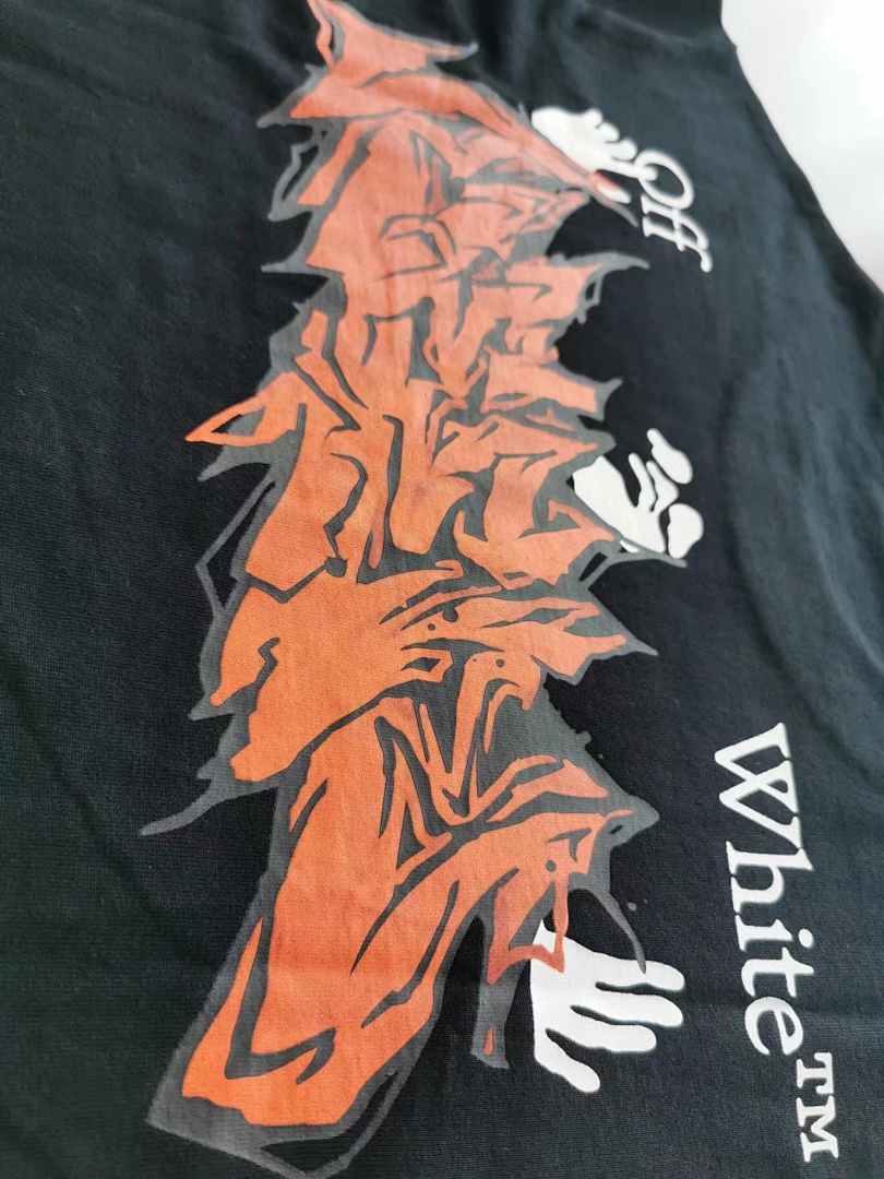 Off-White OW T-Shirt Fire Flame, P20, Https://Item.Taobao.Com/Item.Htm?Ft=T&Id= - Image 9