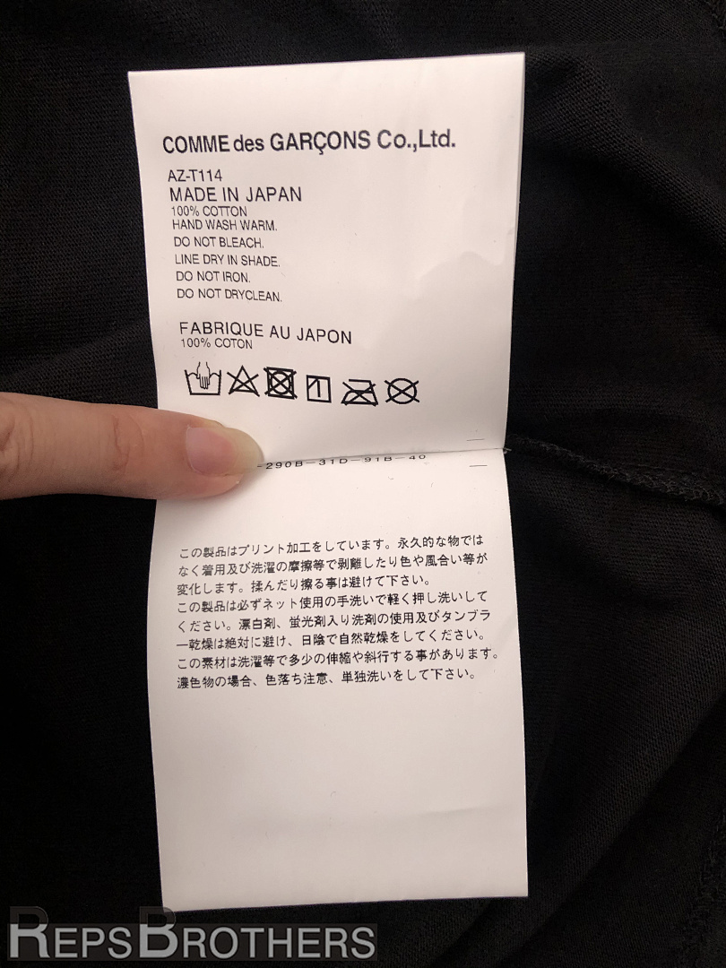 Comme des Garcons Line-Printed T-Shirt, P14, Https://Item.Taobao.Com/Item.Htm?Ft=T&Id= - Image 5