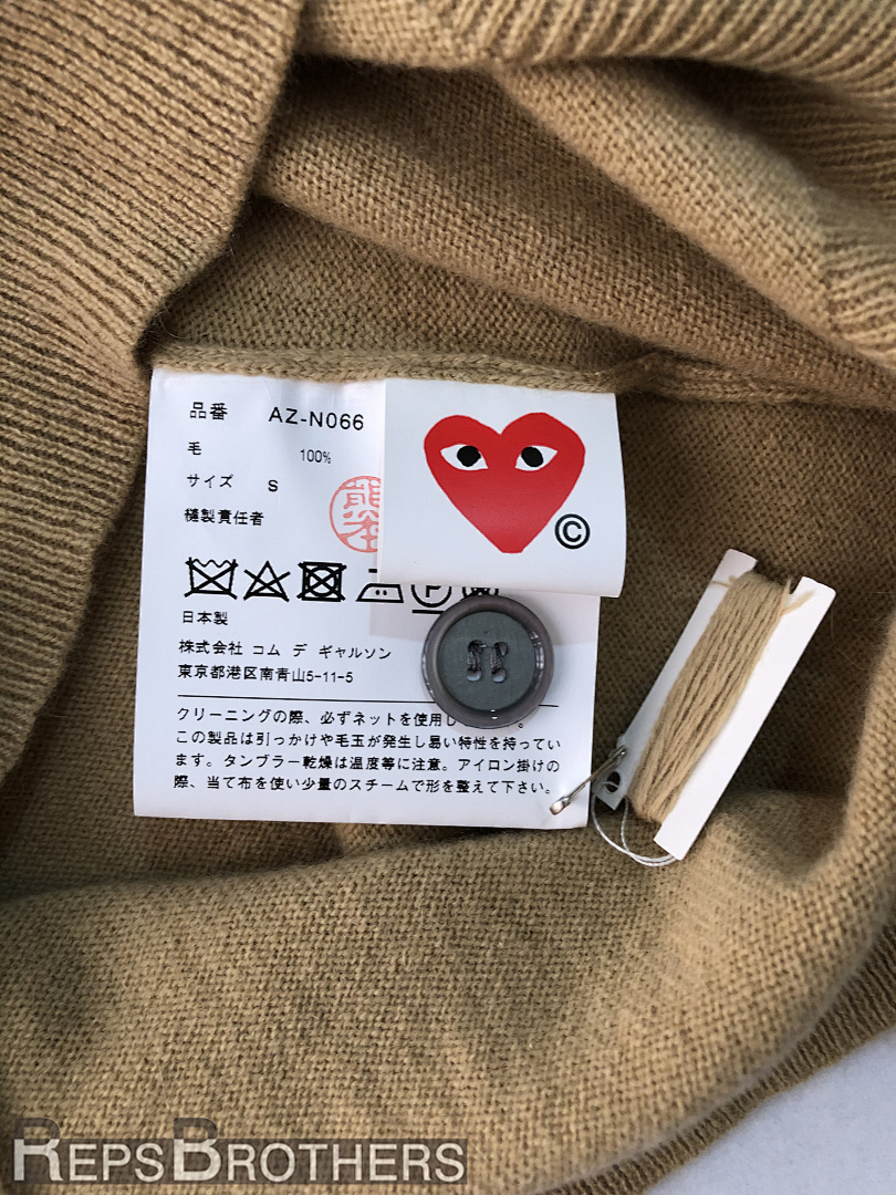 Comme des Garcons Cardigans, P37, Https://Item.Taobao.Com/Item.Htm?Ft=T&Id= - Image 27