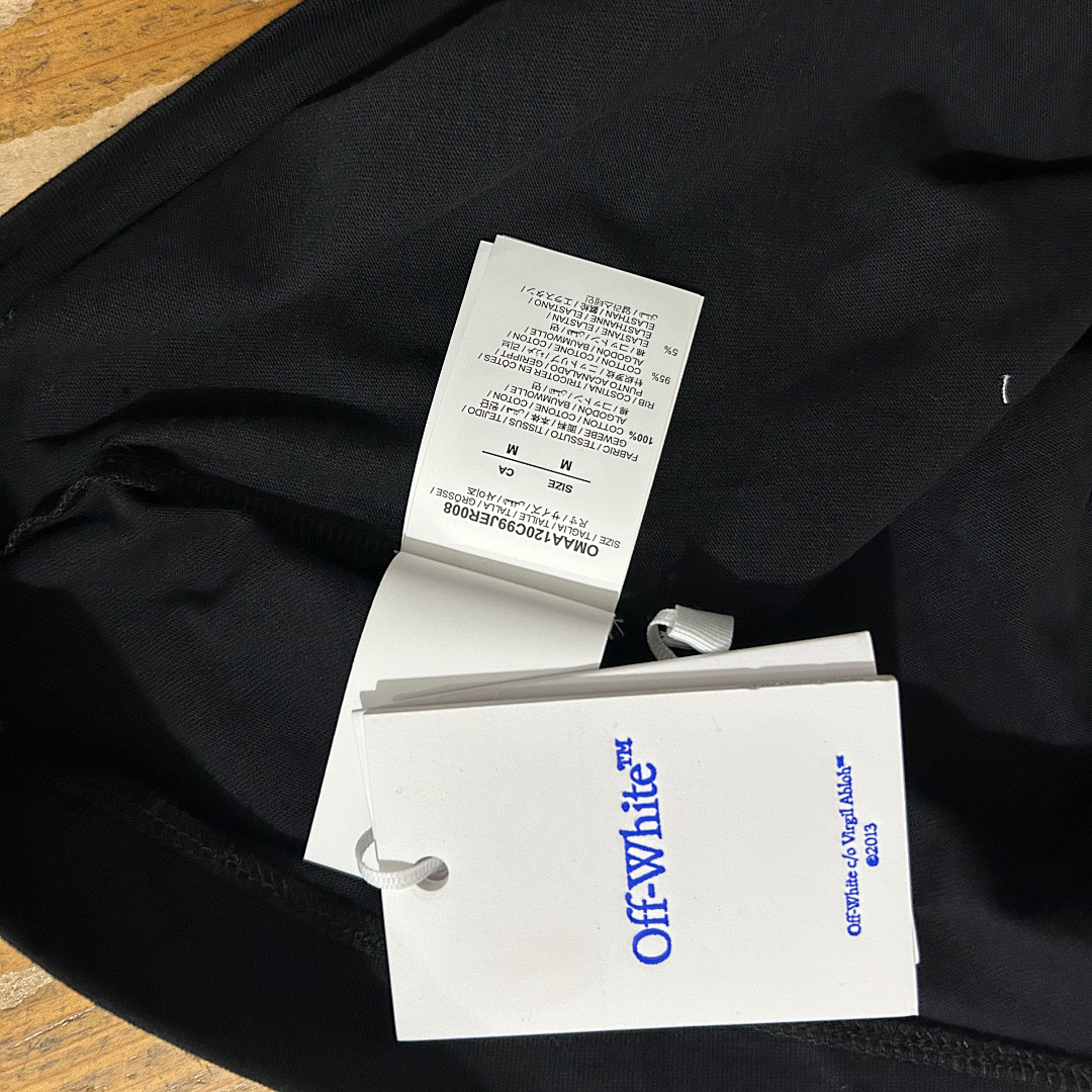 Off-White OW Tshirt, Big Letters, P20, Https://Item.Taobao.Com/Item.Htm?Ft=T&Id= - Image 8