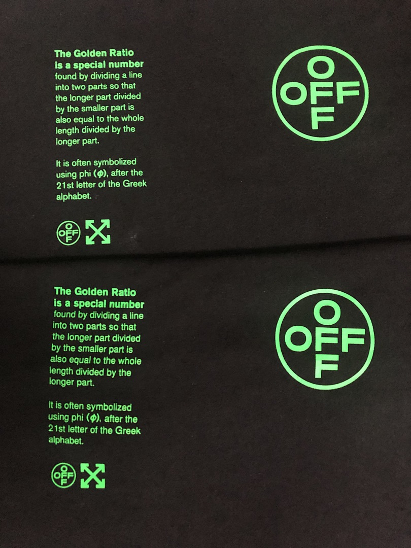 Off-White OW T-Shirt Fluorescent Light Green, P20, Https://Item.Taobao.Com/Item.Htm?Ft=T&Id= - Image 2