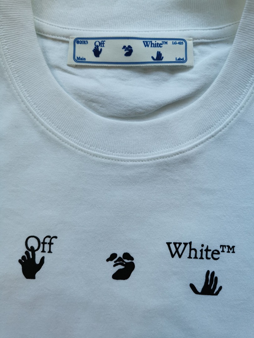 Off-White OW T-Shirt Blue No, P20, Https://Item.Taobao.Com/Item.Htm?Ft=T&Id= - Image 4