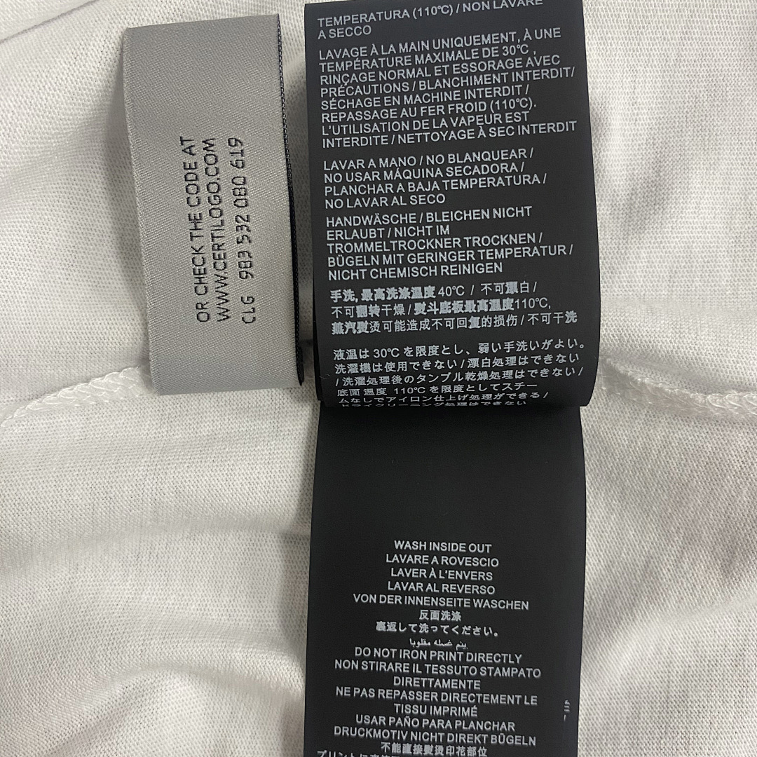 Palm Angels PA Sprayed White Tshirt, P19, Https://Item.Taobao.Com/Item.Htm?Ft=T&Id= - Image 5