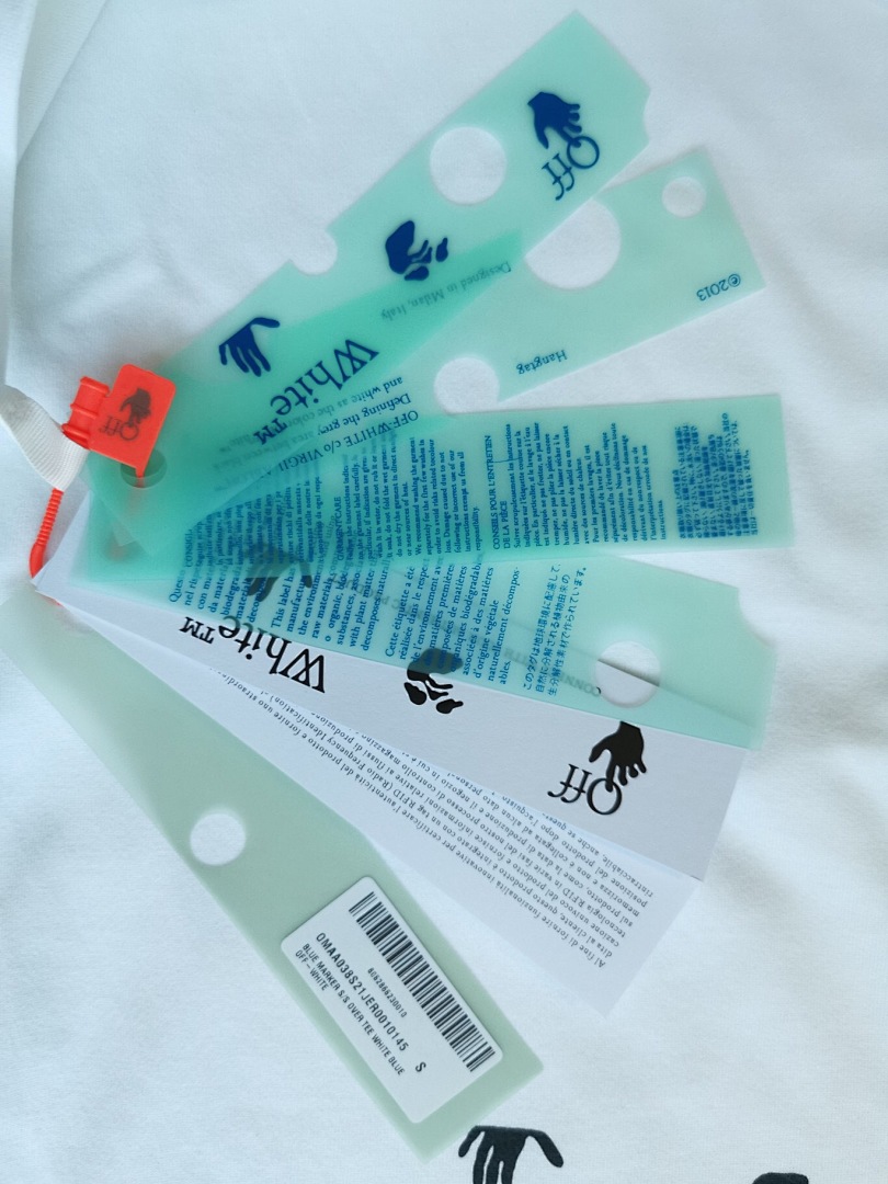 Off-White OW T-Shirt Blue No, P20, Https://Item.Taobao.Com/Item.Htm?Ft=T&Id= - Image 6