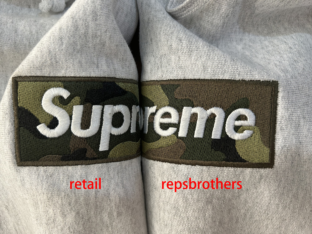 Supreme FW23 Camo Bogo Hoodie P33, Https://Item.Taobao.Com/Item.Htm?Ft=T&Id= - Image 4