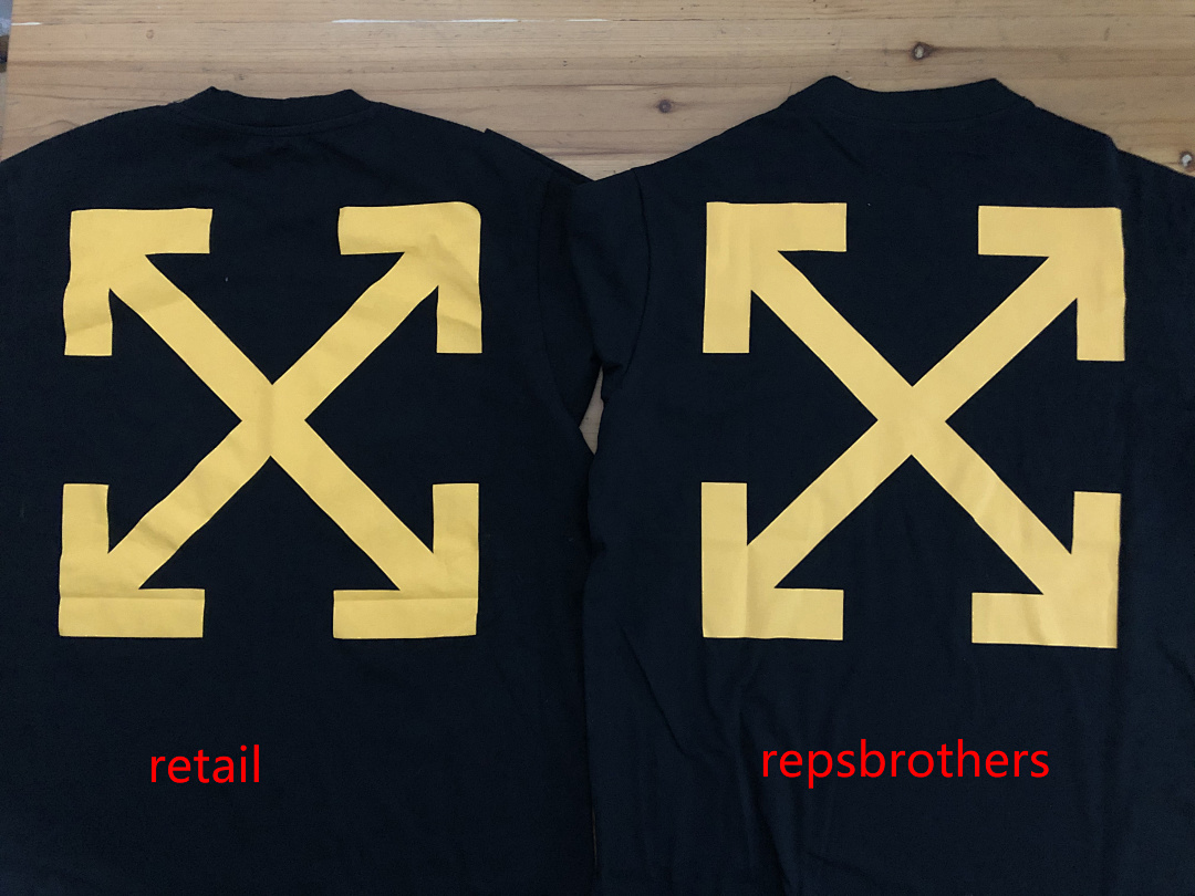 Off-White OW T-Shirt Yellow (Oil Painting, P20, Https://Item.Taobao.Com/Item.Htm?Ft=T&Id=) - Image 5