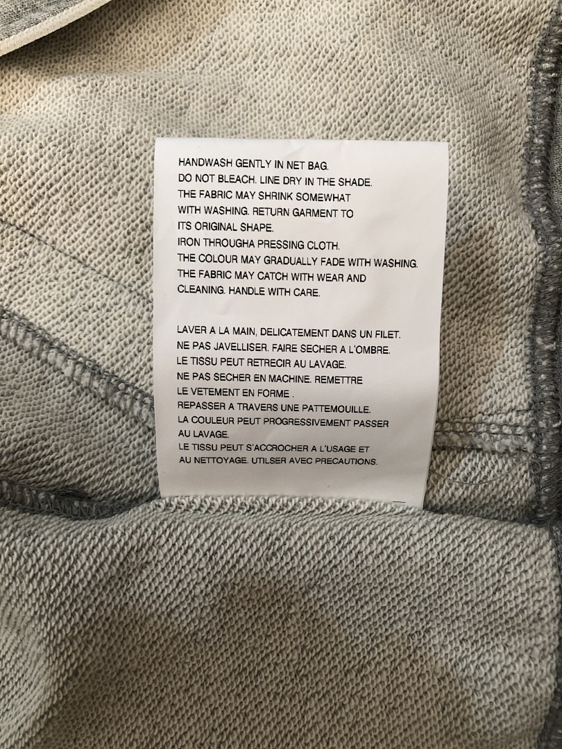 Comme des Garcons 100% Cotton CDG PLAY ZIP HOODIE, P26, Https://Item.Taobao.Com/Item.Htm?Ft=T&Id= - Image 6