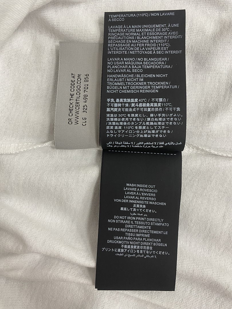 Palm Angels PA Sprayed White Tshirt, P19, Https://Item.Taobao.Com/Item.Htm?Ft=T&Id= - Image 4