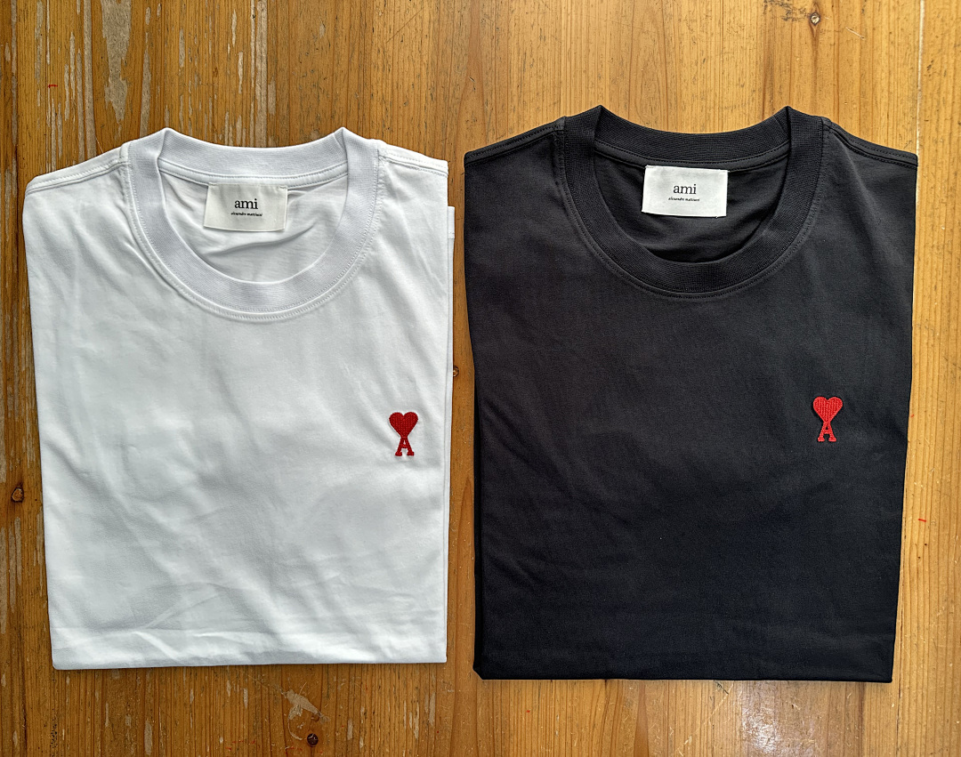 AMI Small Red Heart Tshirts, P15, Https://Item.Taobao.Com/Item.Htm?Ft=T&Id= - Image 6
