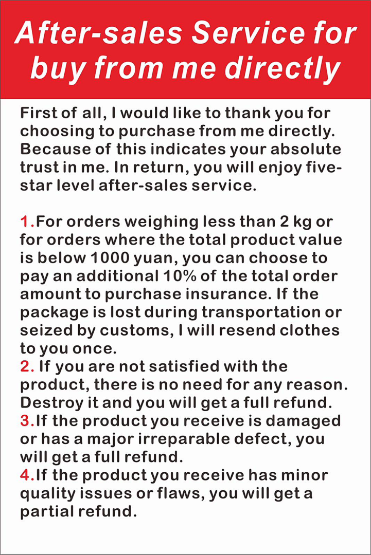 Unbranded After-Sales Service Instructions - Image 3