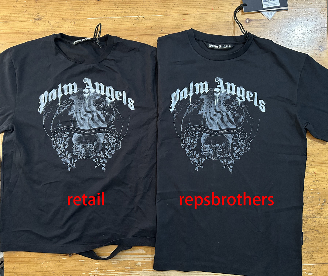 Palm Angels PA Statement Pencil Tee, P19, Https://Item.Taobao.Com/Item.Htm?Ft=T&Id= - Image 3