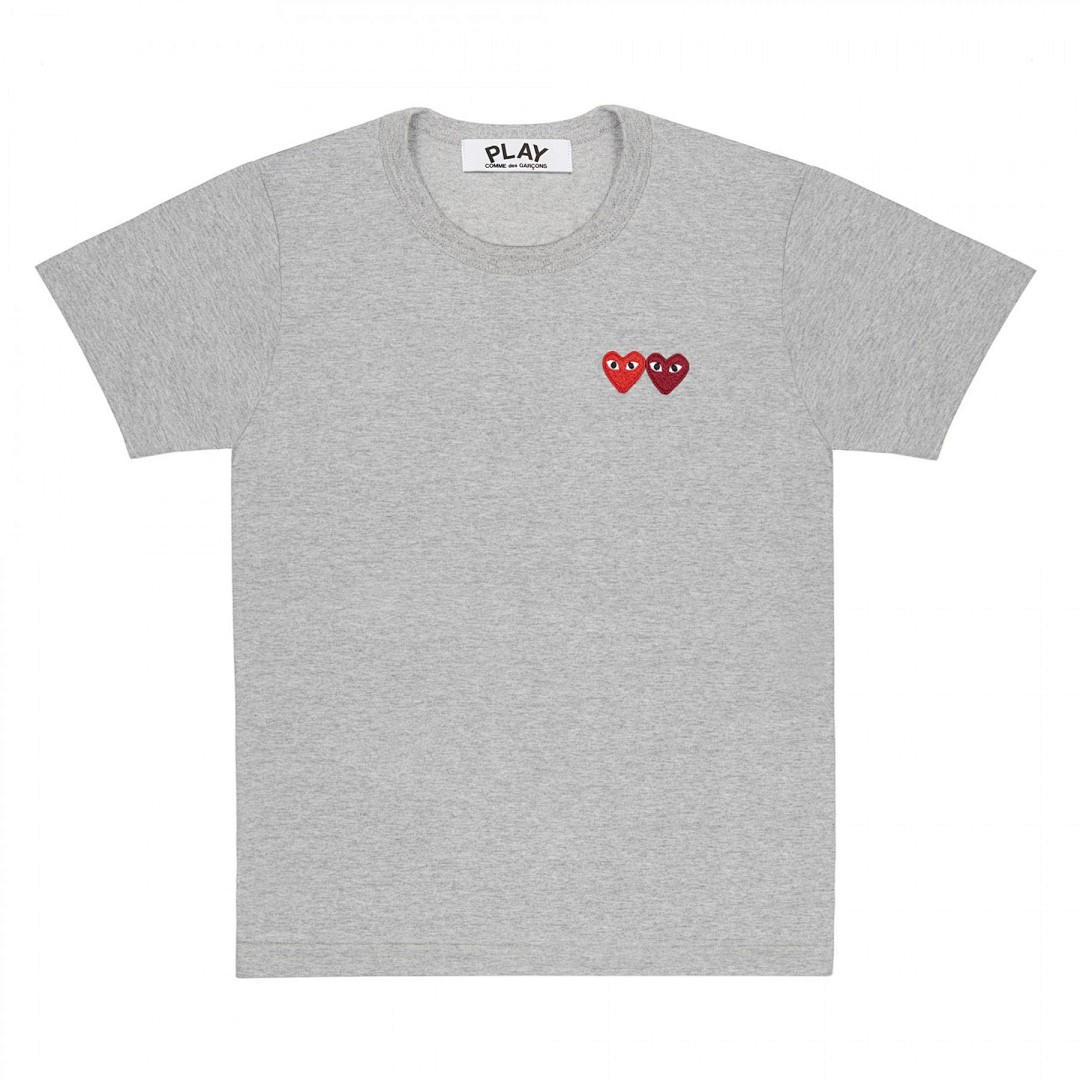 Comme des Garcons Double Hearts Tshirt, P14, Https://Item.Taobao.Com/Item.Htm?Ft=T&Id= - Image 3