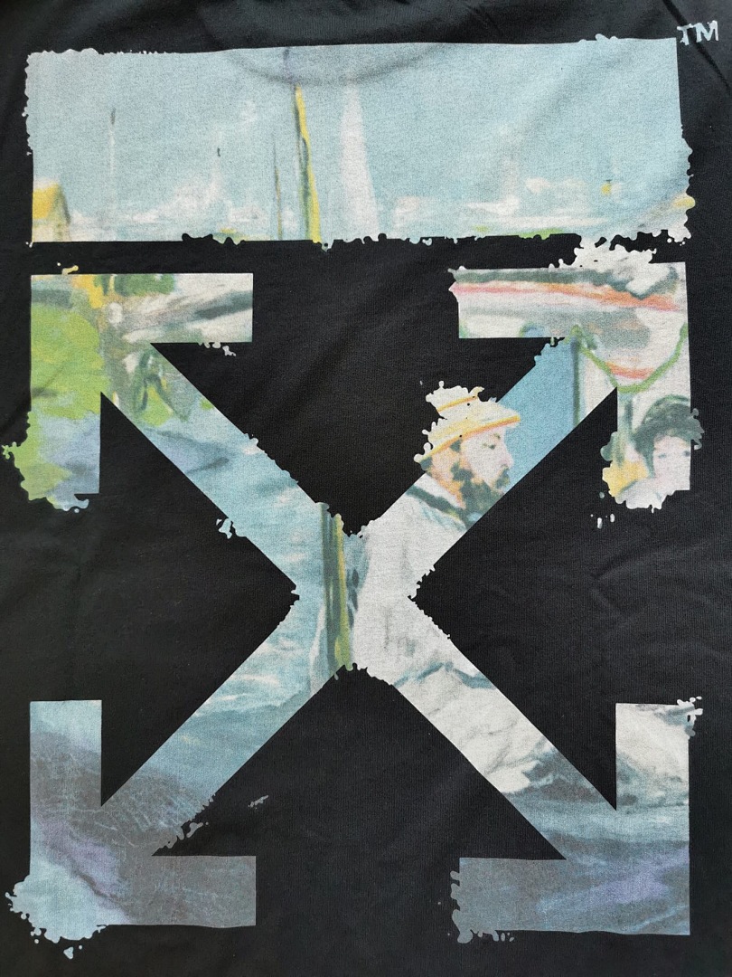 Off-White OW T-Shirt Oil Painting, P20, Https://Item.Taobao.Com/Item.Htm?Ft=T&Id= - Image 9