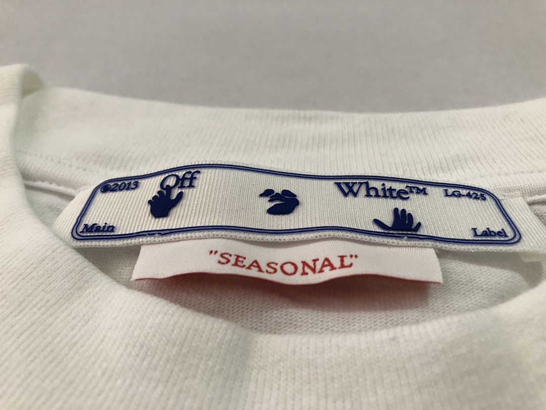 Off-White OW T-Shirt Ice Blue Top, P20, Https://Item.Taobao.Com/Item.Htm?Ft=T&Id= - Image 7