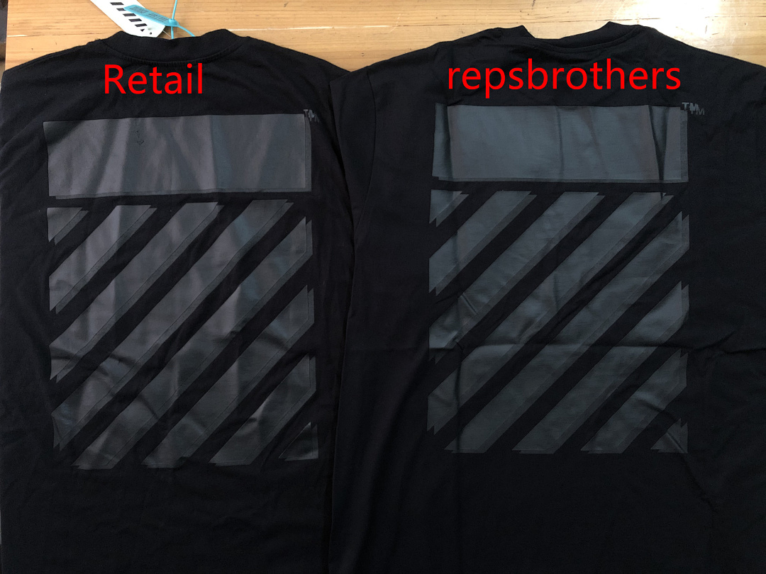 Off-White OW T-Shirt Black Striped, P20, Https://Item.Taobao.Com/Item.Htm?Ft=T&Id= - Image 3