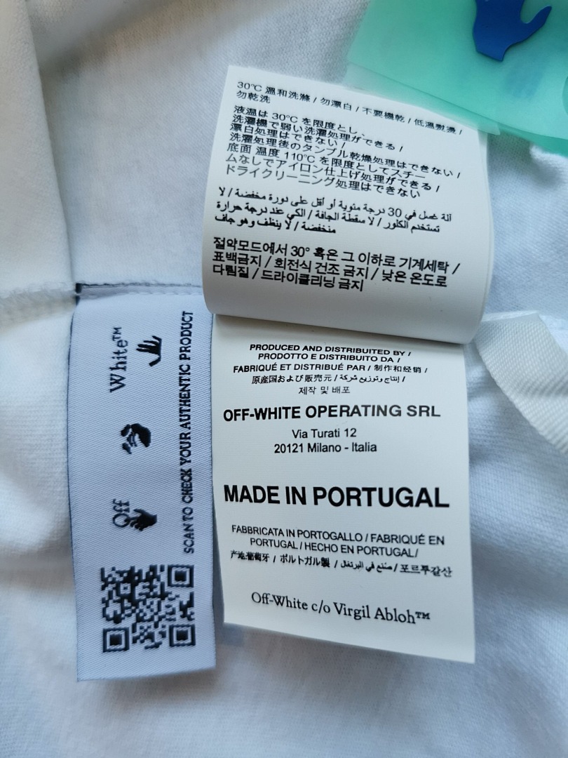 Off-White OW T-Shirt Blue No, P20, Https://Item.Taobao.Com/Item.Htm?Ft=T&Id= - Image 8