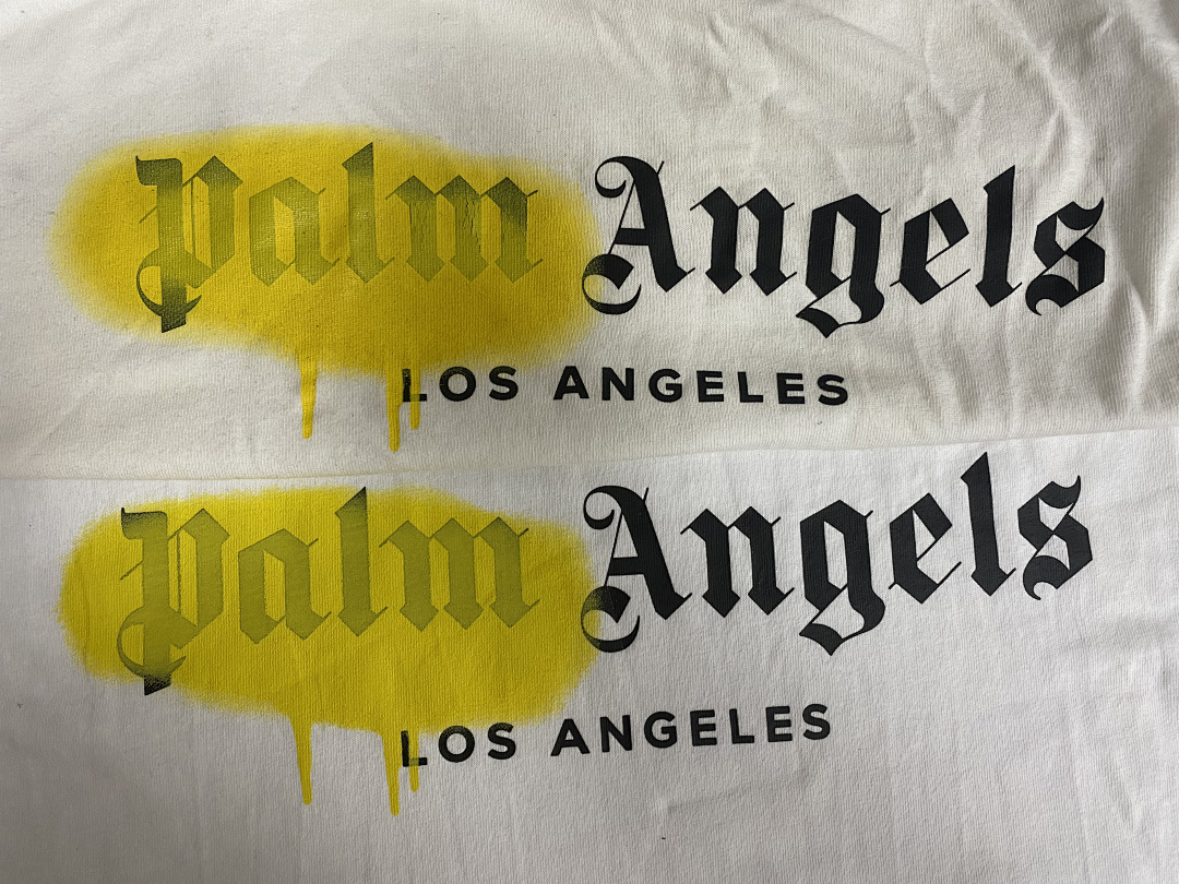 Palm Angels PA Sprayed White Tshirt, P19, Https://Item.Taobao.Com/Item.Htm?Ft=T&Id= - Image 4