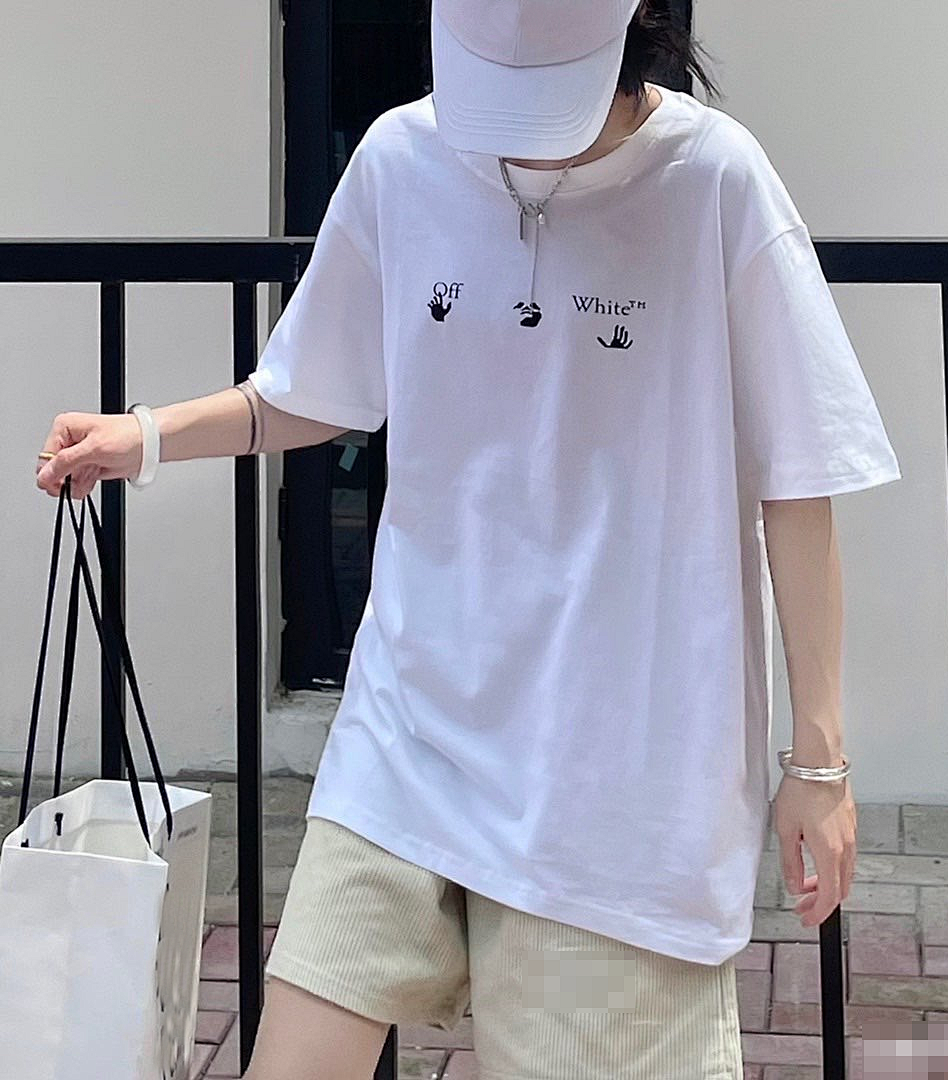 Off-White OW T-Shirt Blue No, P20, Https://Item.Taobao.Com/Item.Htm?Ft=T&Id= - Image 2