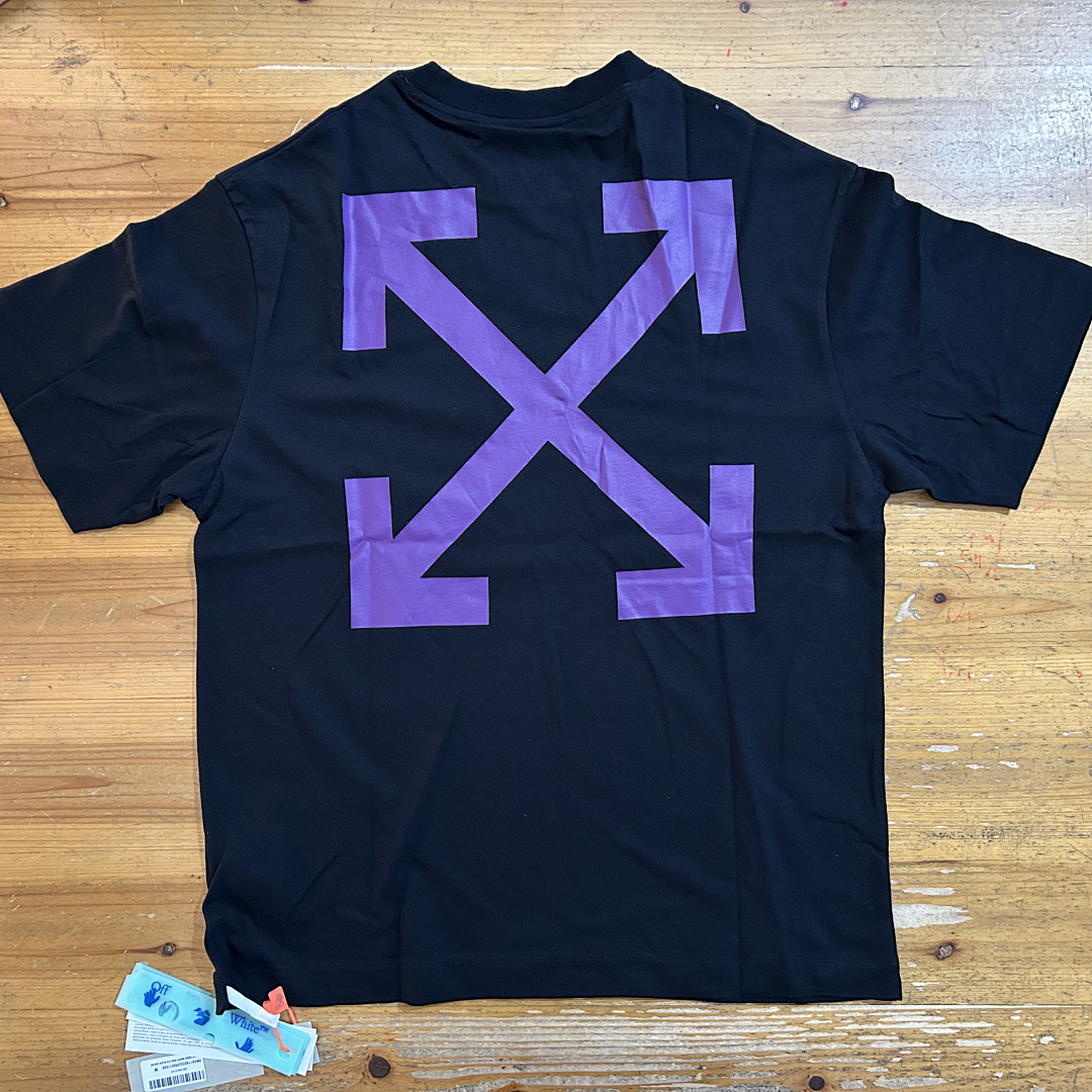 Off-White OW T-Shirt Purple Oil Painting, P20, Https://Item.Taobao.Com/Item.Htm?Ft=T&Id= - Image 3