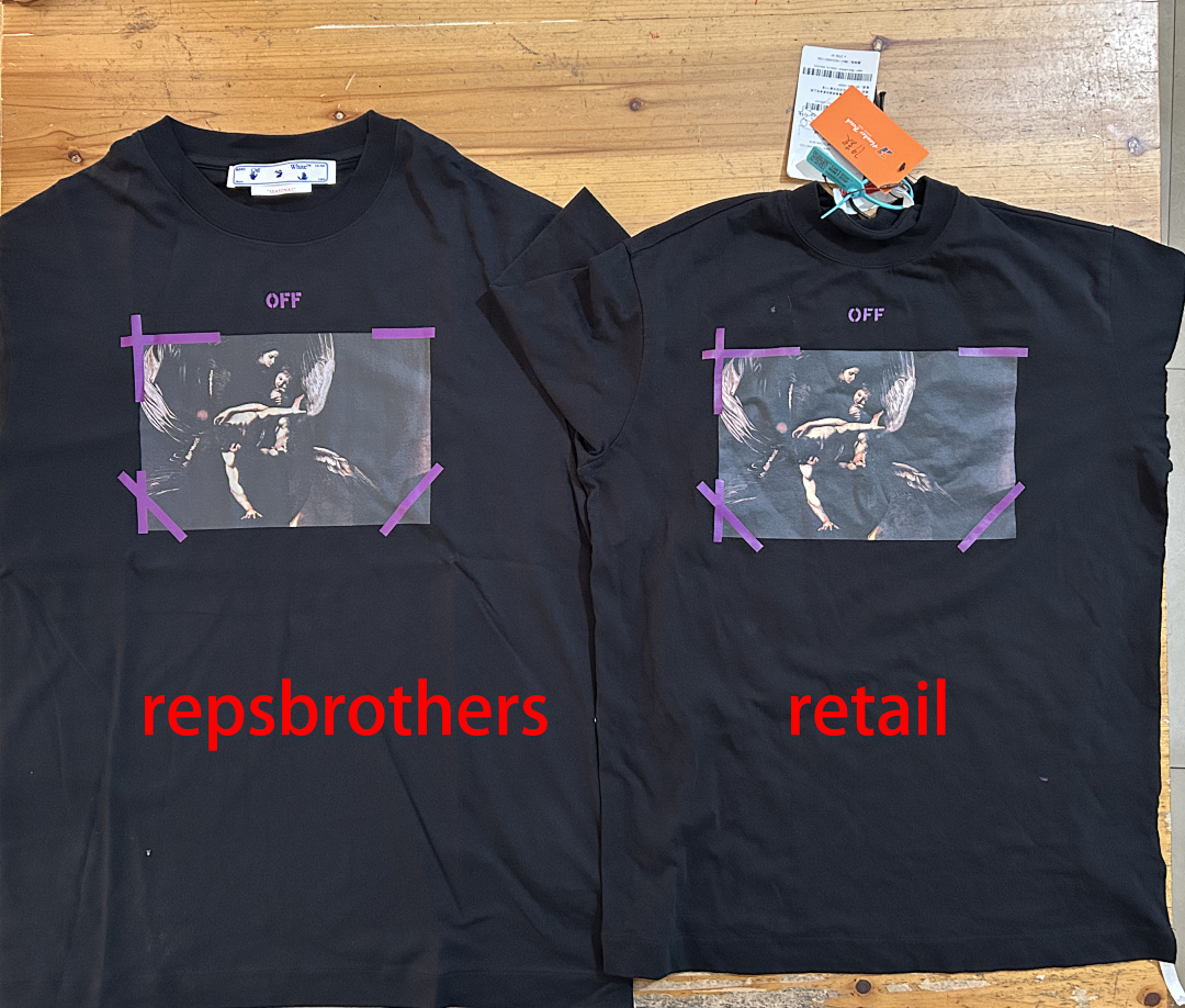 Off-White OW T-Shirt Purple Oil Painting, P20, Https://Item.Taobao.Com/Item.Htm?Ft=T&Id= - Image 4