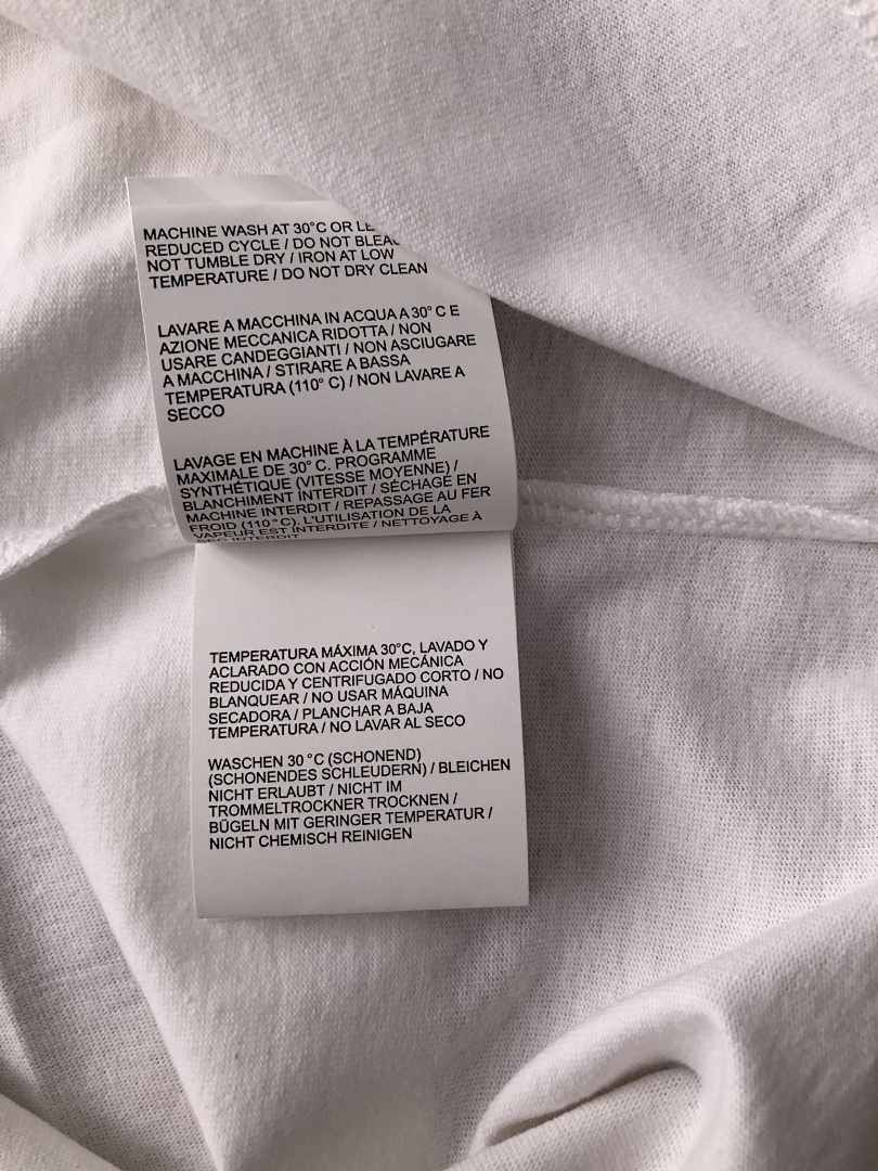 Off-White OW T-Shirt White Canvas Yellow Gum Strap Top, P20, Https://Item.Taobao.Com/Item.Htm?Ft=T&Id= - Image 6