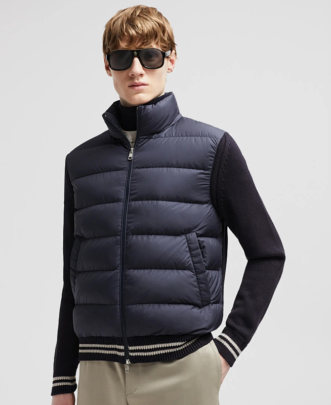 On Running On Running #PRO059 Striped Cuff Cotton Cardigan Sleeve, photo 1