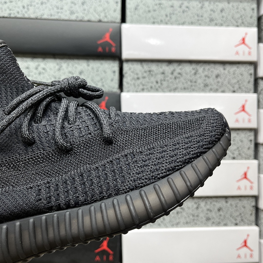 Adidas Yeezy Boost 350 V2 Black (Non-Reflective) - Image 5